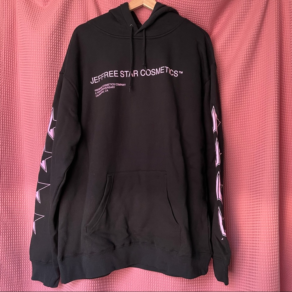 NWOT Jeffree Star Black Hoodie Sz XL